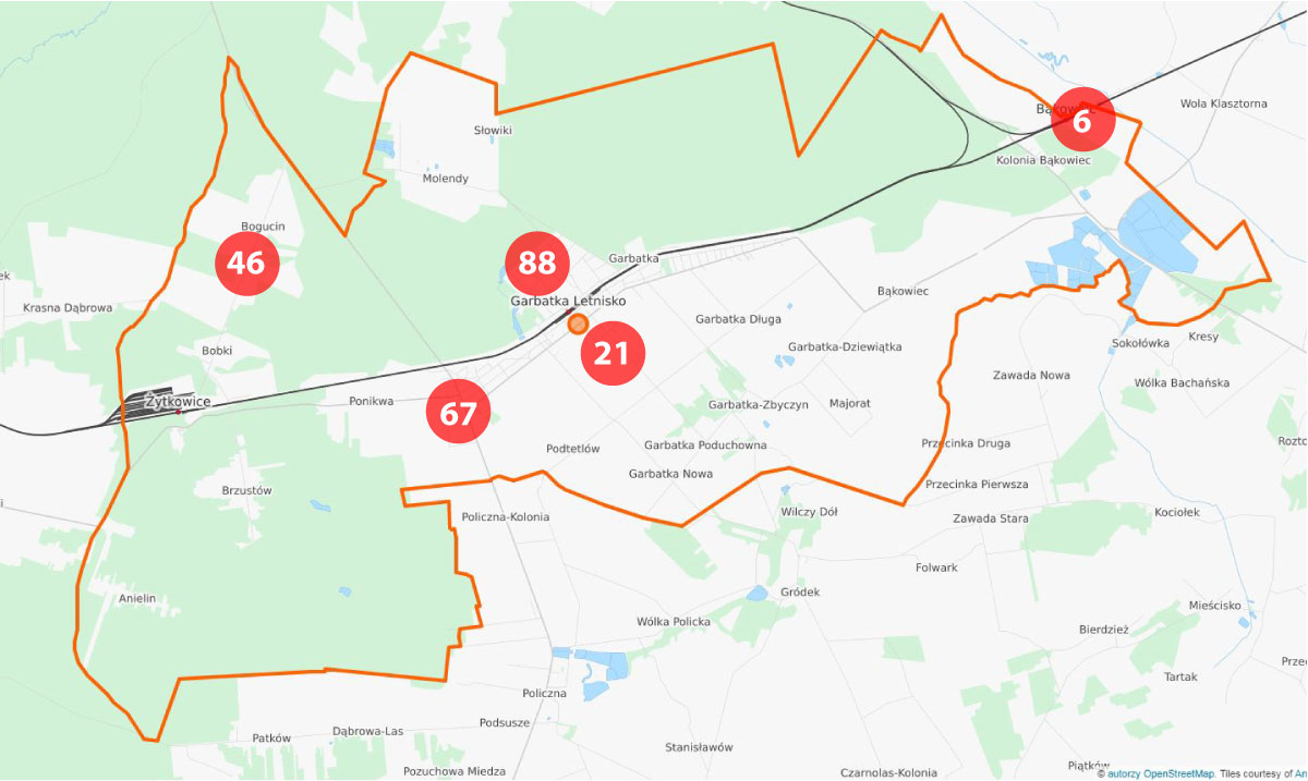 działki Garbatka - wycena Garbatka Letnisko - rzeczoznawca majątkowy